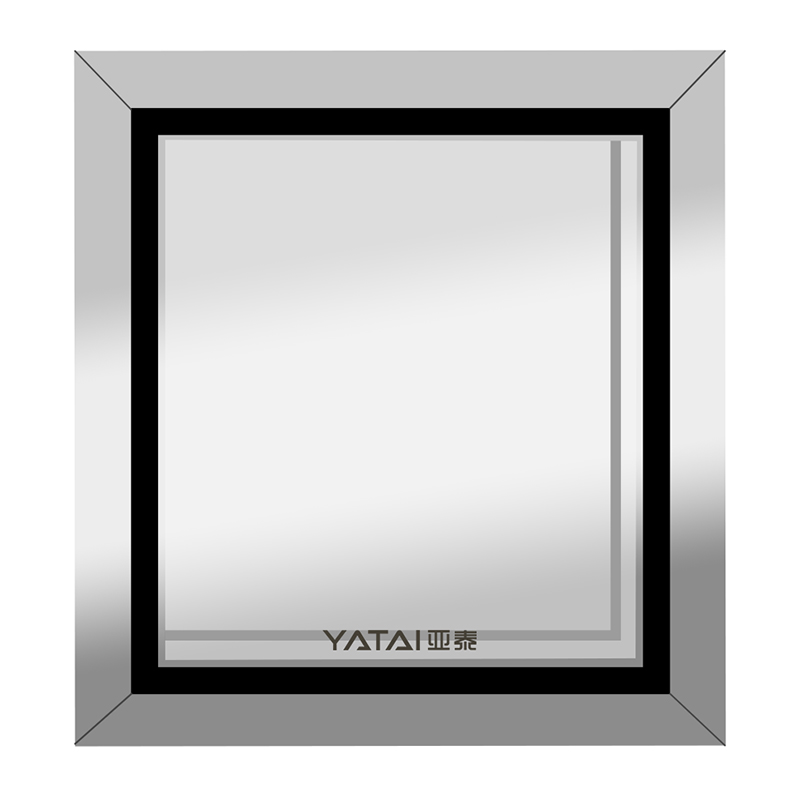 Полированный двустворчатый стеклянный узел для чистой комнаты