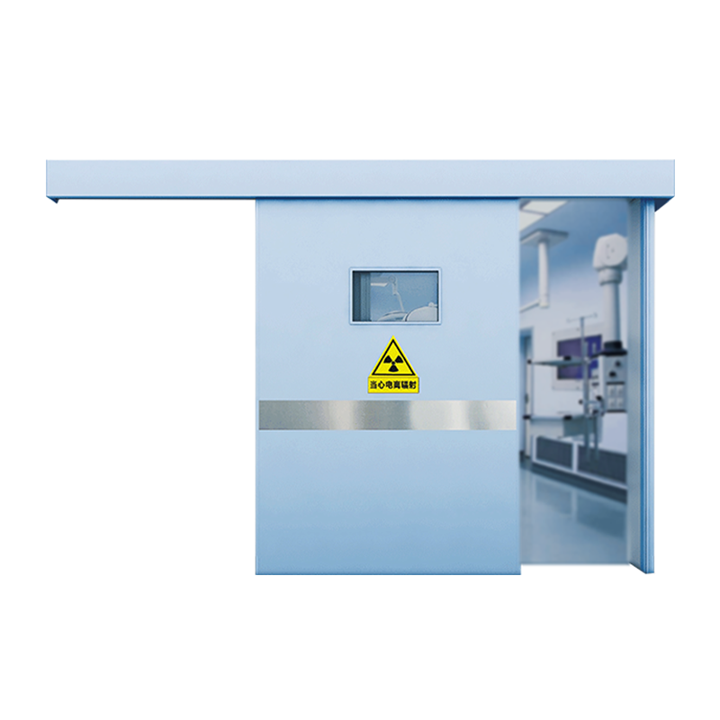 Автоматическая раздвижная дверь с радиационной защитой